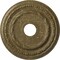 Ekena Millwork Dublin Medallion (Canopies up to 5 1/8"), 17 7/8"OD x 3 5/8"ID x 1 1/4"P, Mississippi Mud Crackle CM17DUMMC - alternate 1